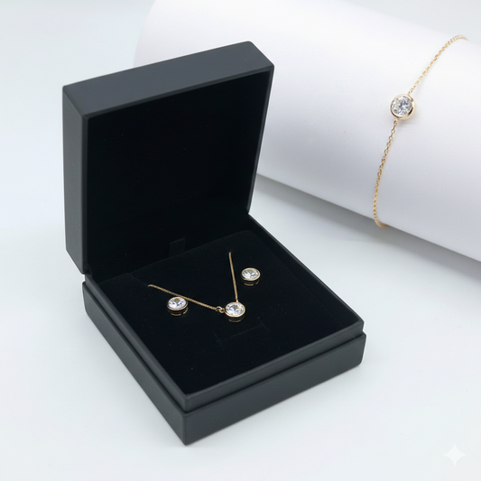 Daimond Stone Jewellery Set