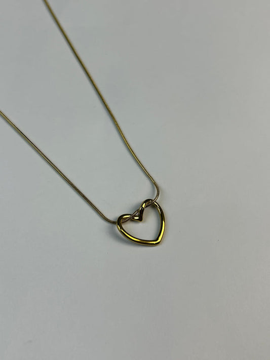 Twisted Heart Pendant
